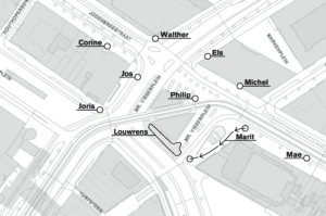 Map Mr. Visserplein Soundwalk